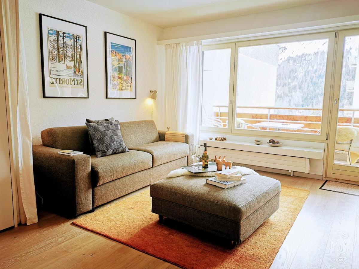 Piz San Gian 14 Daire Saint-Moritz Dış mekan fotoğraf