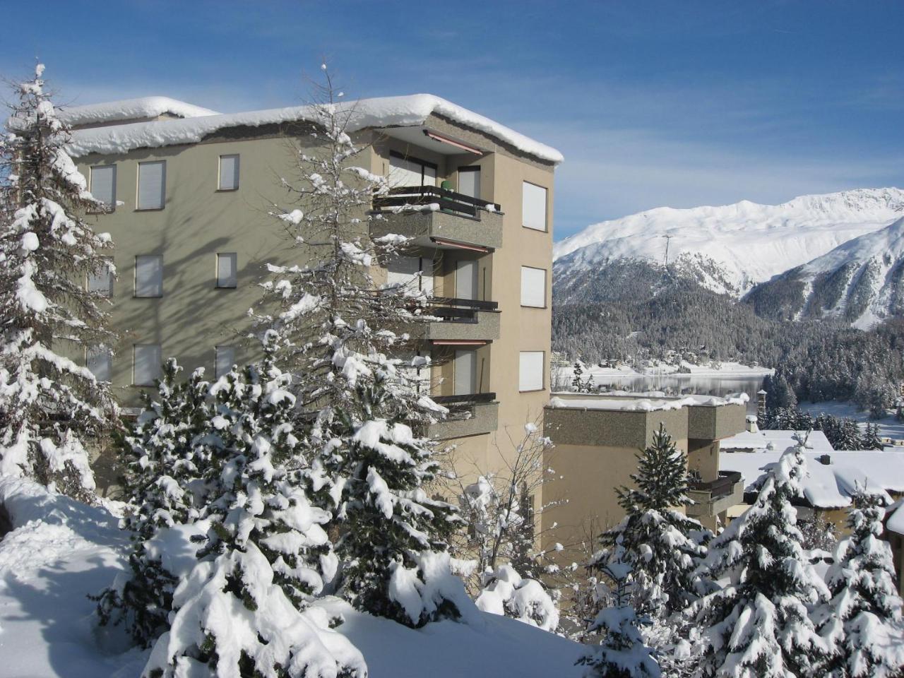 Piz San Gian 14 Daire Saint-Moritz Dış mekan fotoğraf